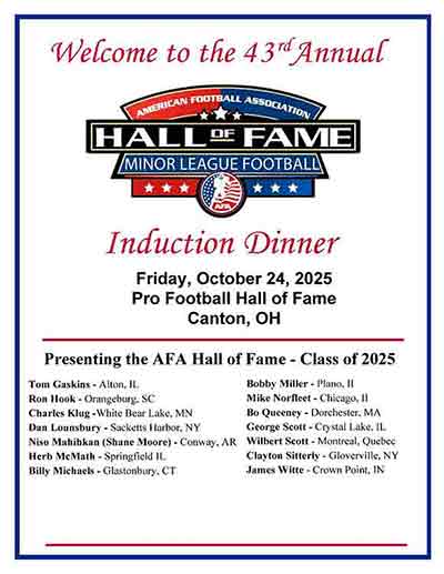 AFA Program cover
